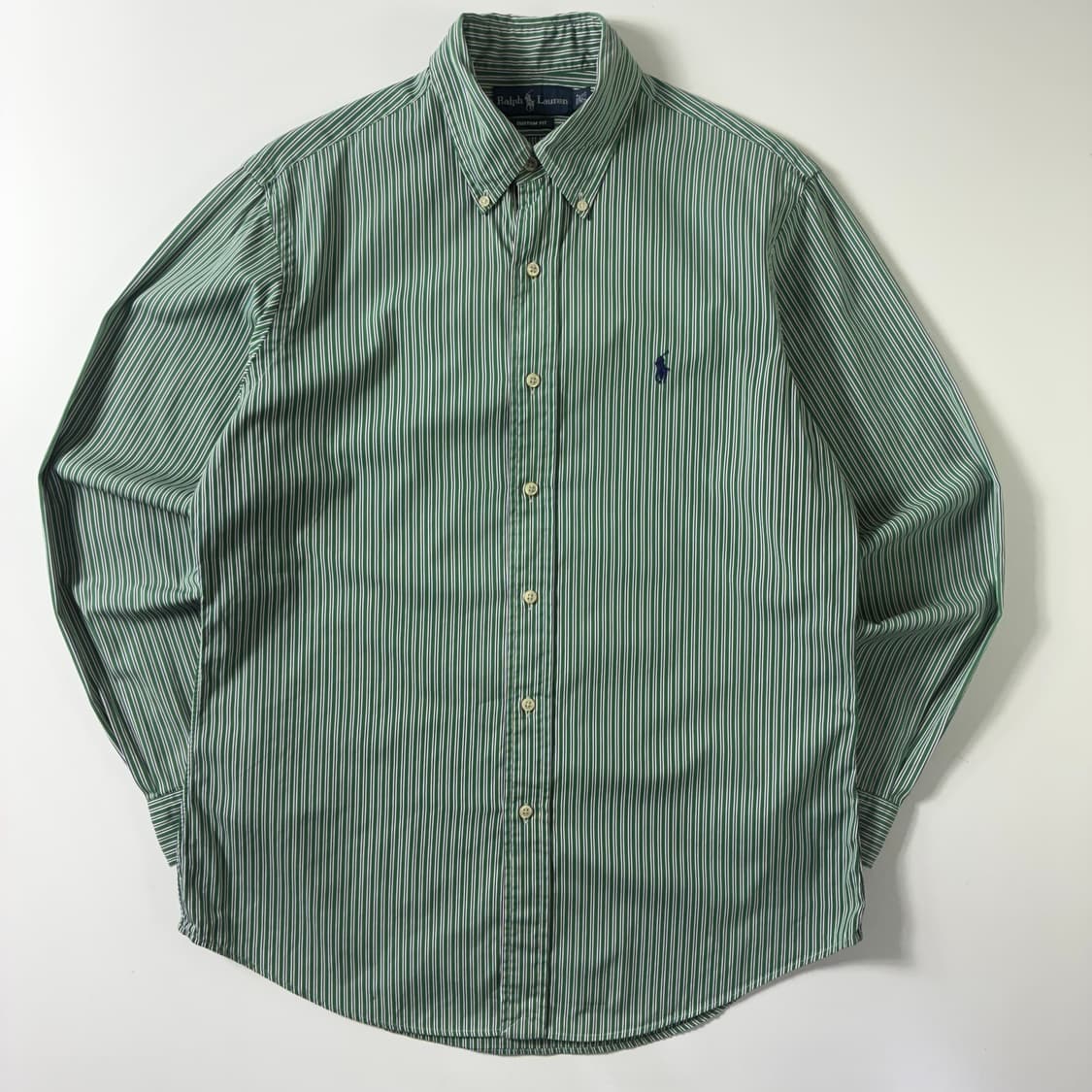 Polo 폴로 랄프로렌 그린 긱시크 스트라이프 셔츠 상품이미지1