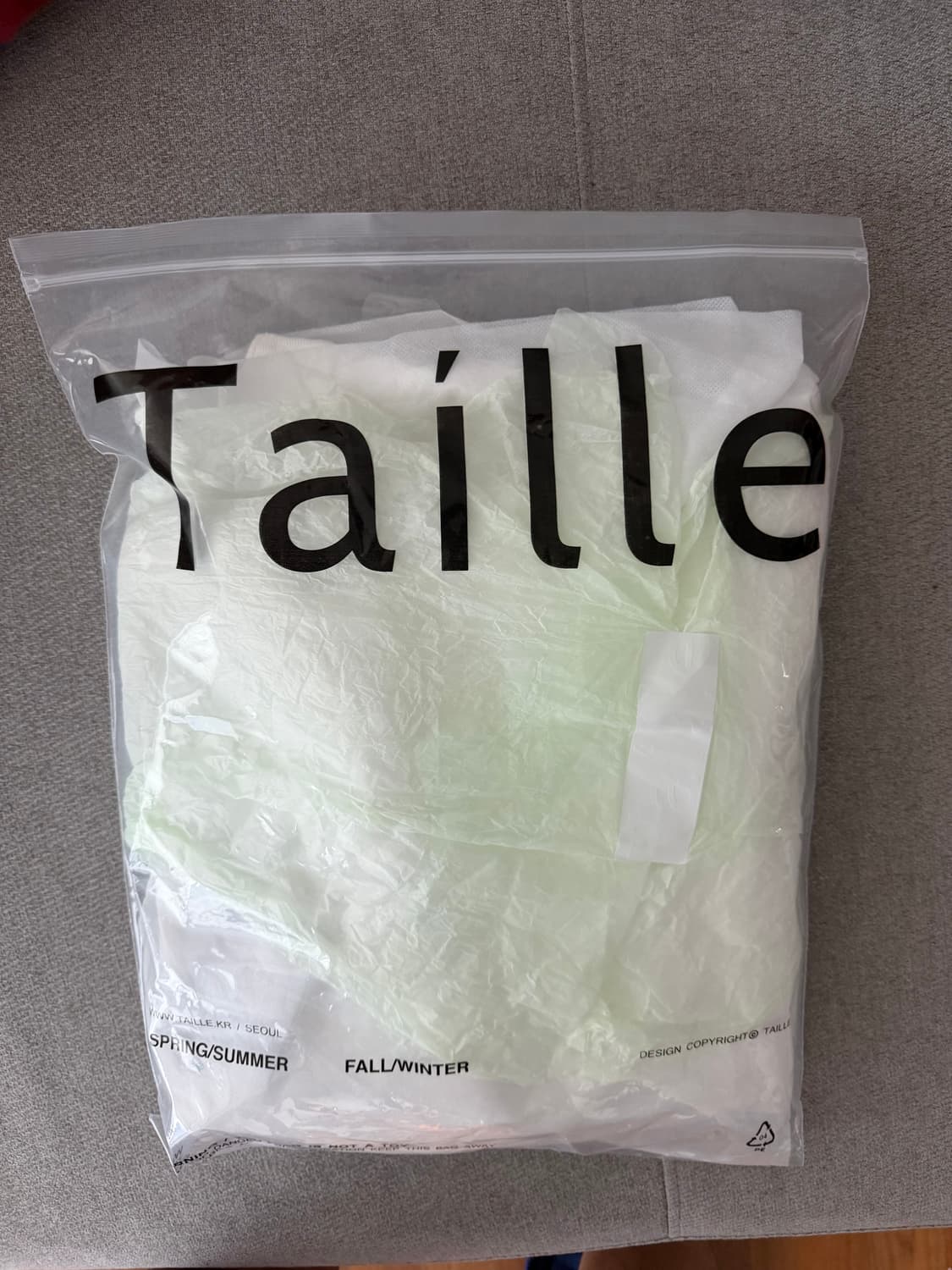 타일레 트라우저 팬츠 3사이즈 화이트 상품이미지4