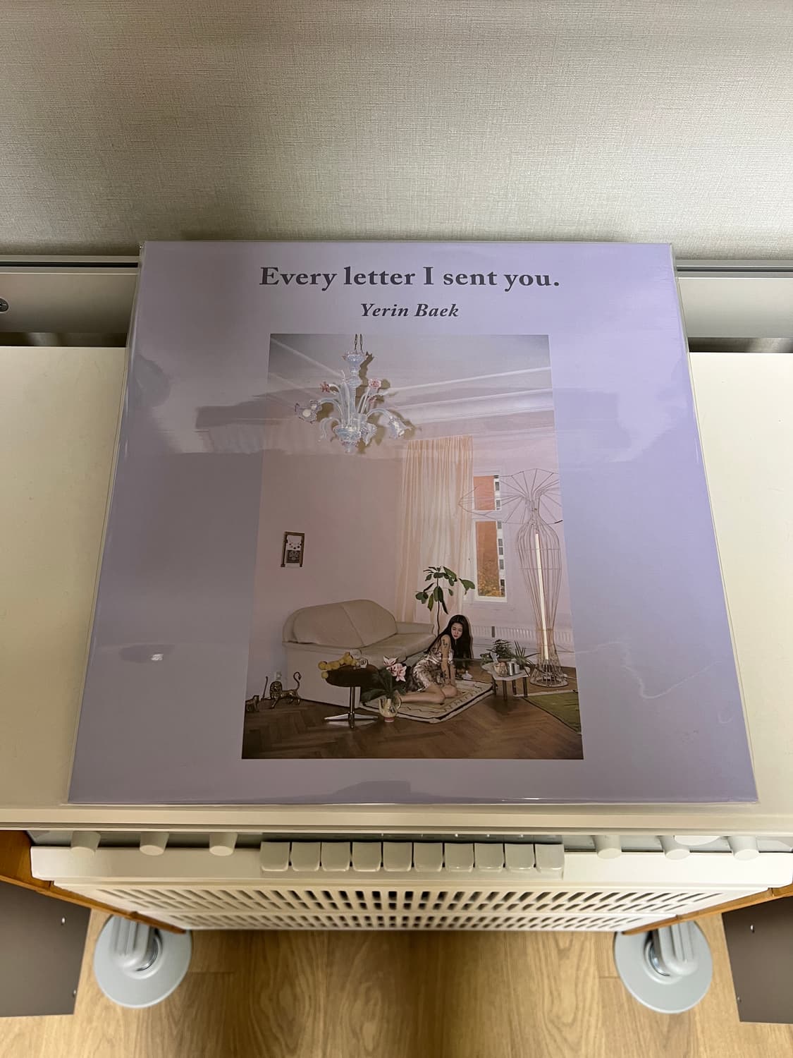 [LP] 백예린 정규 1집 내가 너에게 보냈던 모든 편지들 LP 클리어 상품이미지2