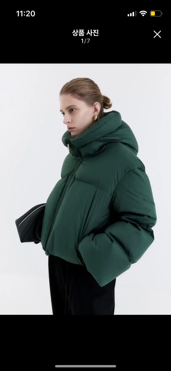 Orr 패딩 하이넥 푸파 상품이미지1