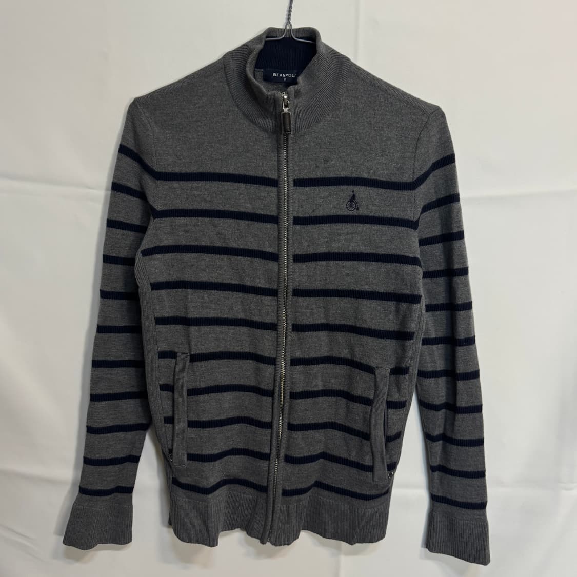 빈폴 스트라이프 니트집업 상품이미지1