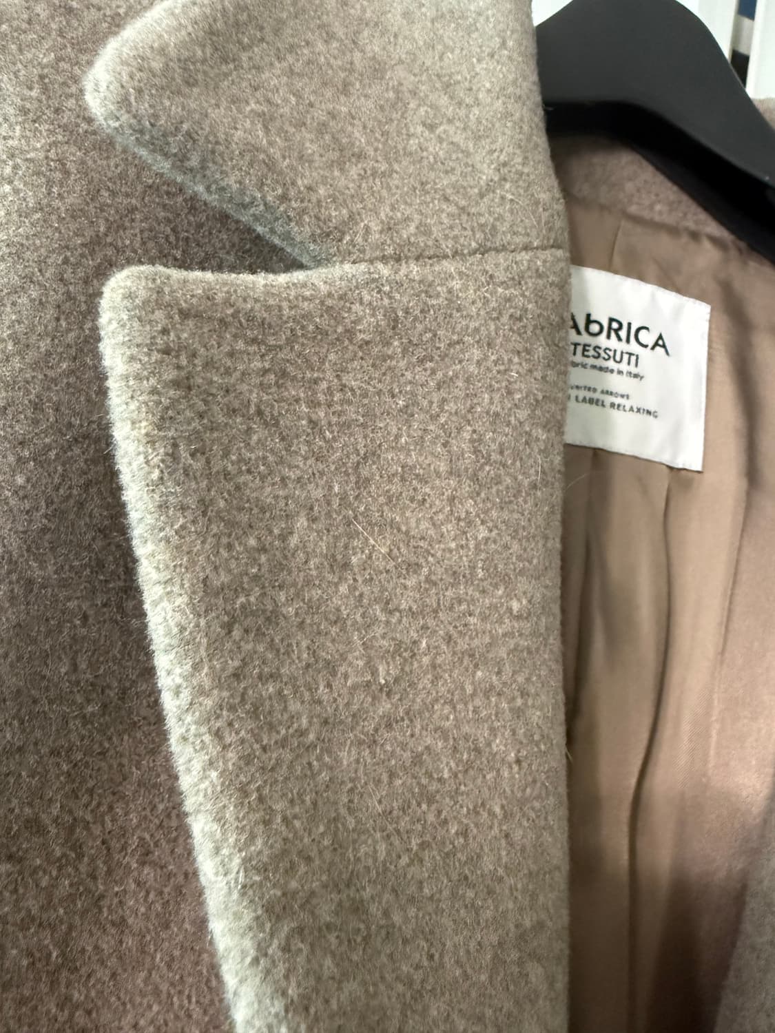 유나이티드 애로우즈  tessuti  이태리  패브릭코트  55  상품이미지4