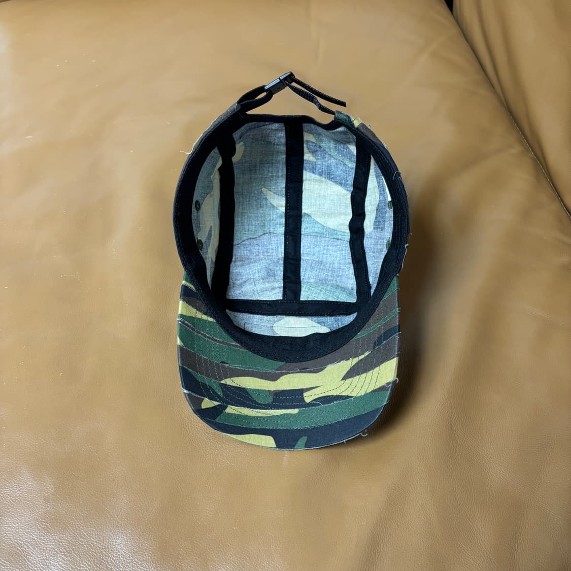 슈프림 캠프캡 모자 박스로고 레이어드 우드랜드 카모 상품이미지6