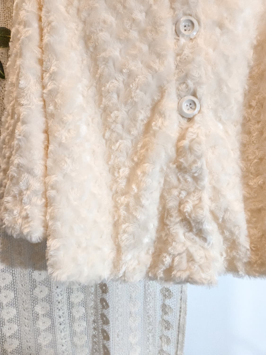 퓨어 보송보송 케이프 자켓 상품이미지3