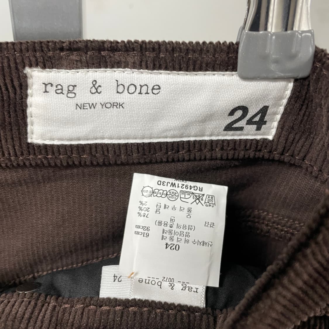 랙앤본 코듀로이 팬츠 브라운 24 상품이미지7