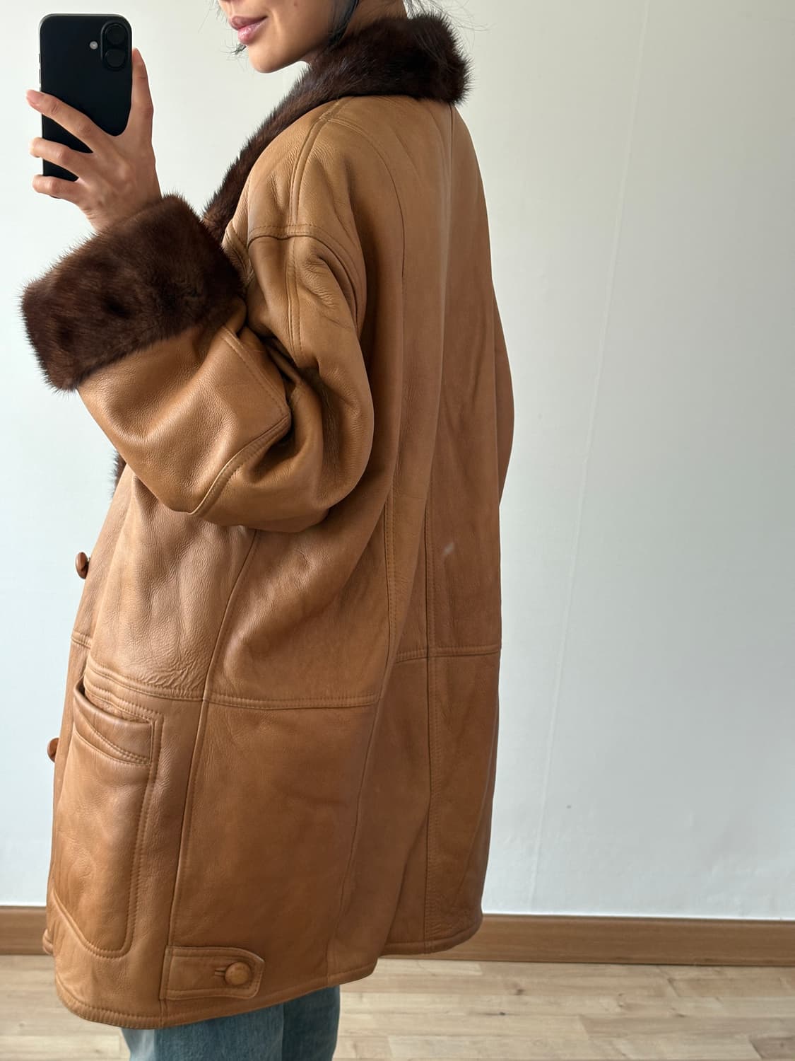 리얼 양털 무스탕  상품이미지3