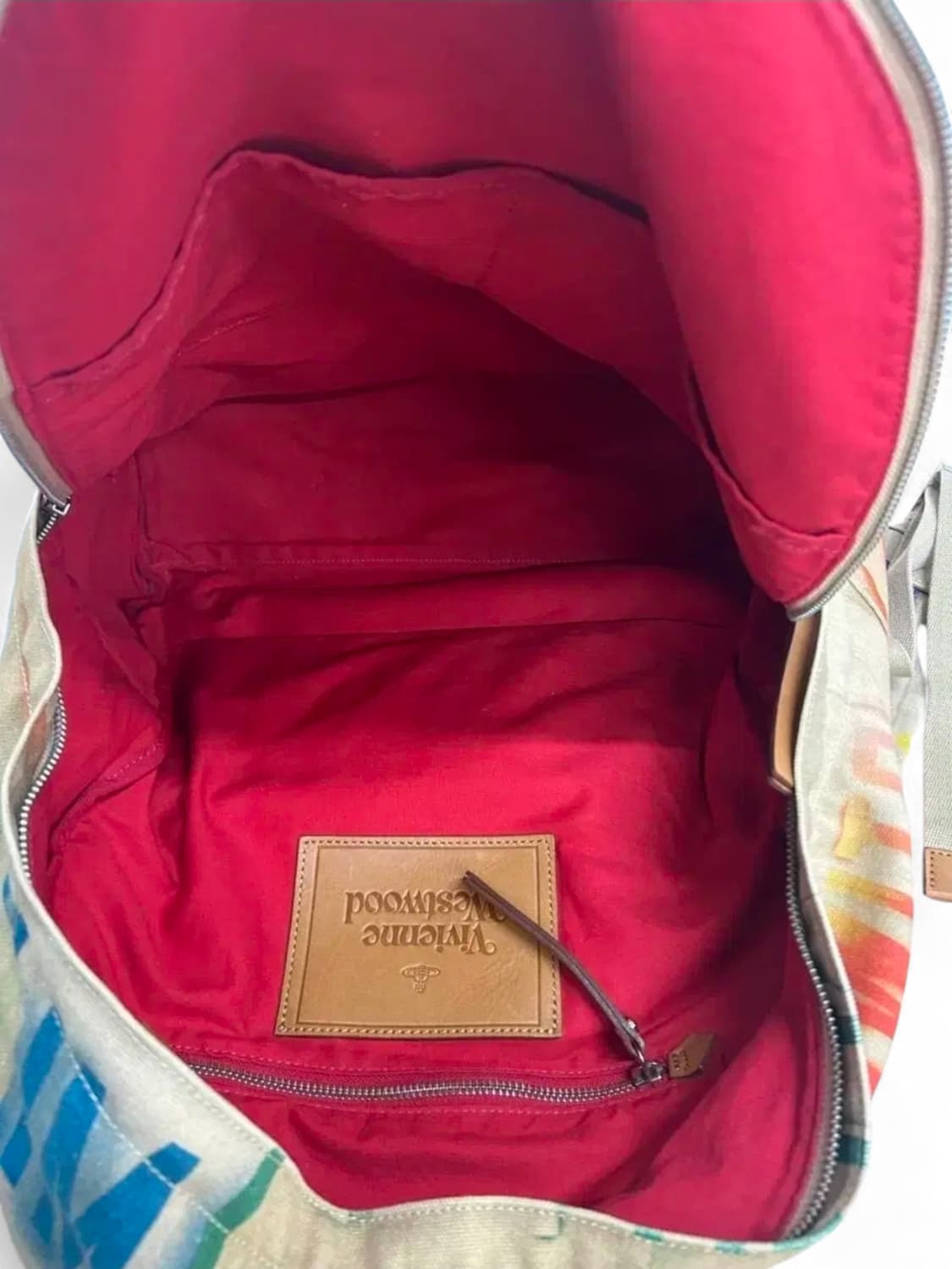 비비안 웨스트우드 락시크 캔버스 백팩 상품이미지6