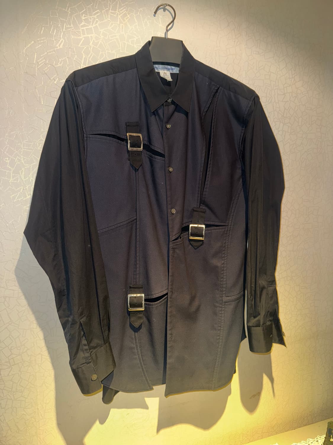 Comme des Garçons SHIRT 아카이브 절개 버클 셔츠 L 상품이미지3