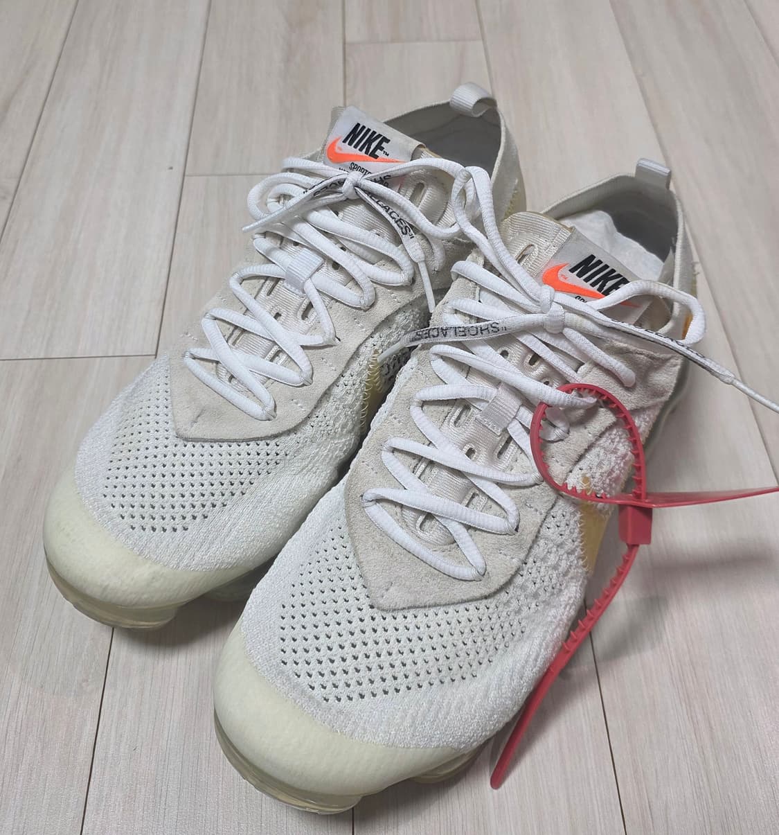 나이키x오프화이트 에어 베이퍼맥스 V2 화이트 [275] 상품이미지3