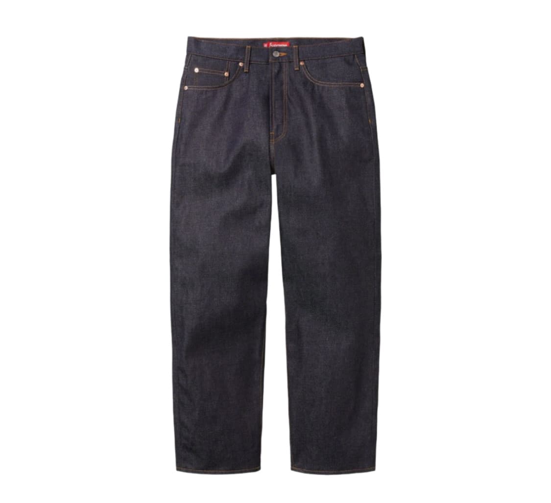 슈프림 리지드 배기 셀비지 진 리지드 인디고 - 23FW 상품이미지1