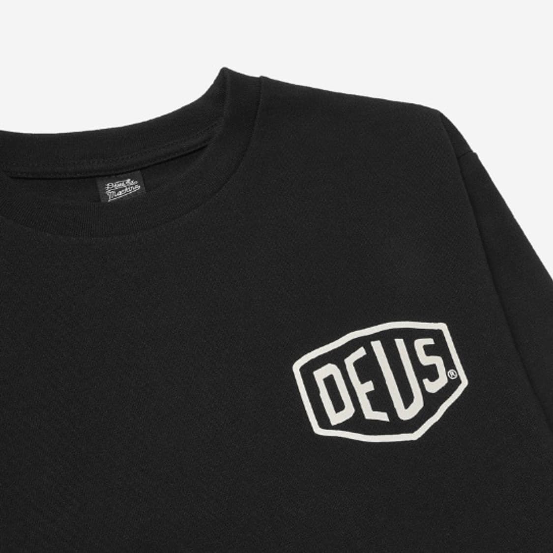 데우스 엑스 마키나 서울 컬리지 롱슬리브 티셔츠 블랙 상품이미지4