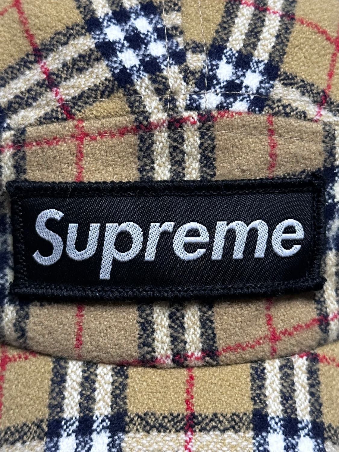 Supreme 2001s 버버리 노바체크 울 캠프캡 초레어 상품이미지6
