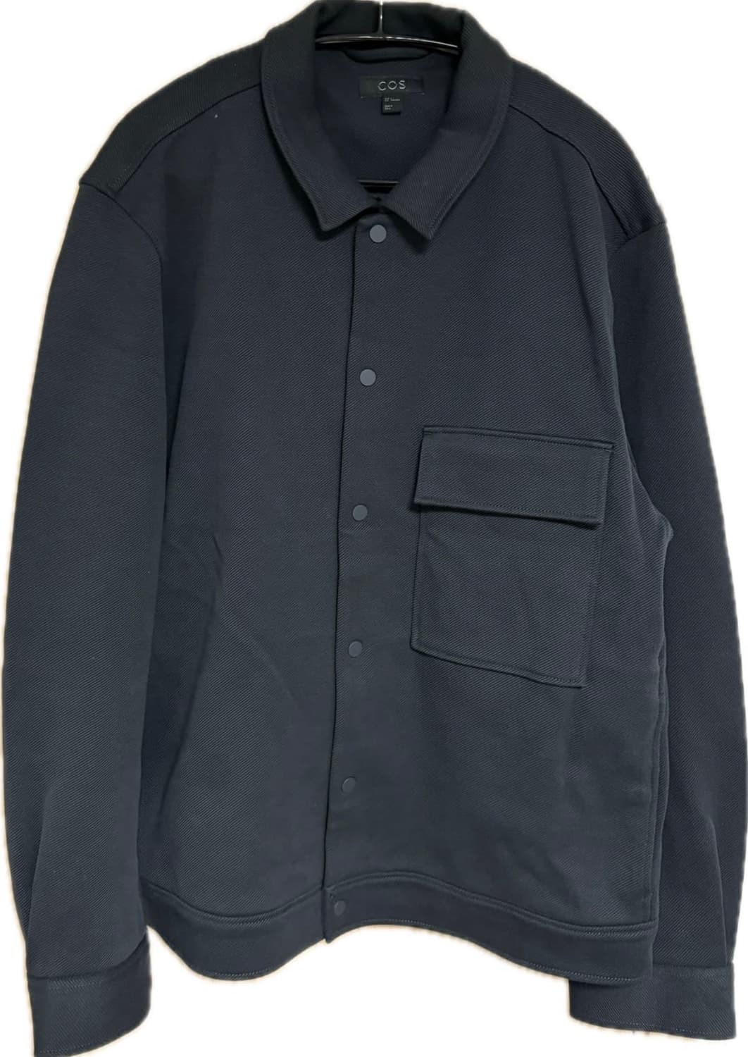 COS 트윌셔츠 네이비 M사이즈 상품이미지1