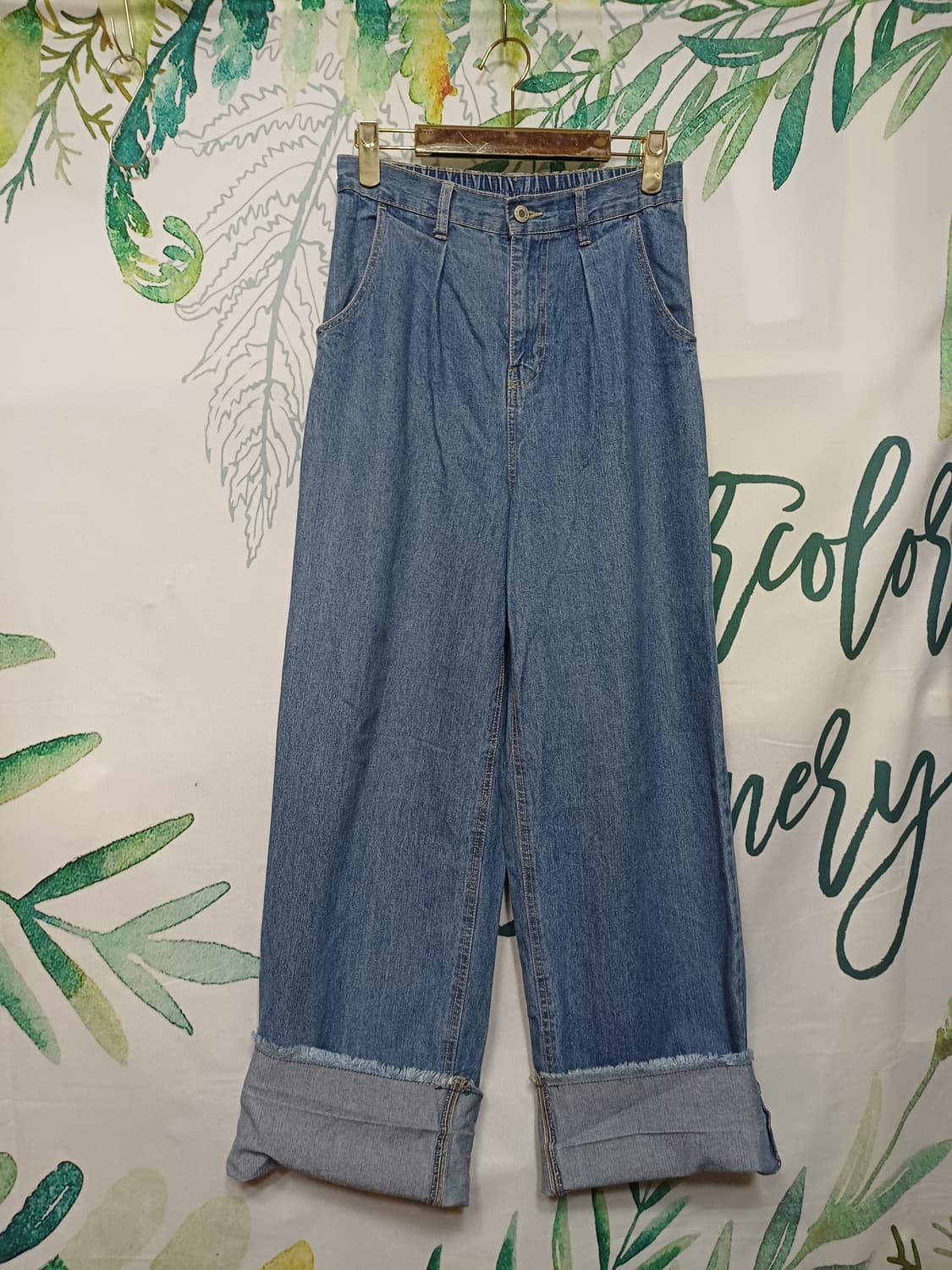 28~29인치 롱 와이드 팬츠_남여공용 상품이미지5