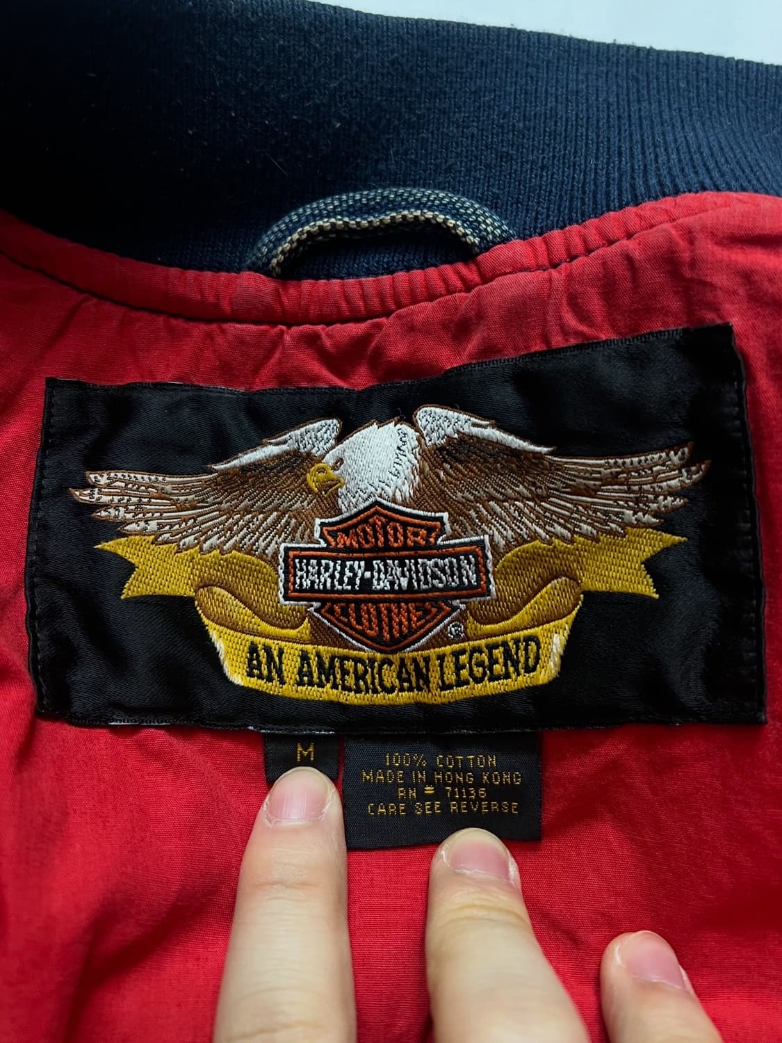 할리데이비슨 데님 블루종 자켓 상품이미지6