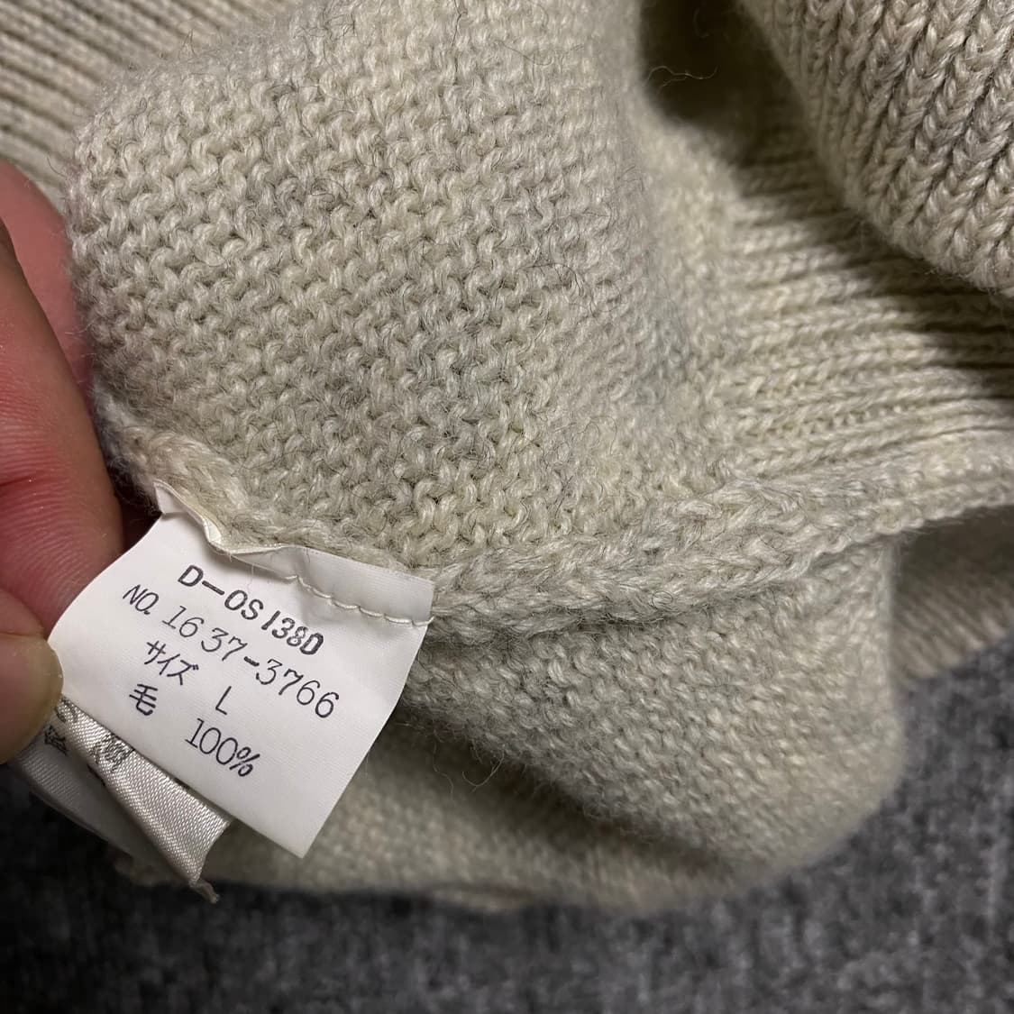 🌊Chaps Ralph lauren oatmeal knit 상품이미지6