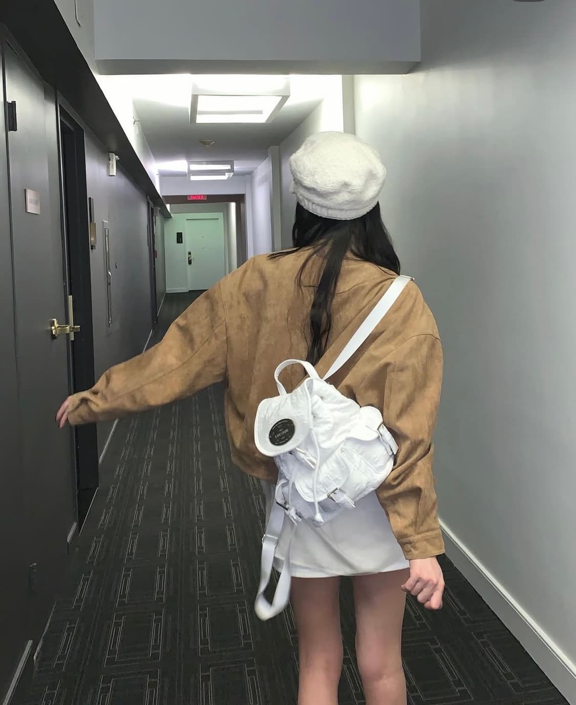 라츠유 백팩 화이트(제니백팩) 상품이미지5