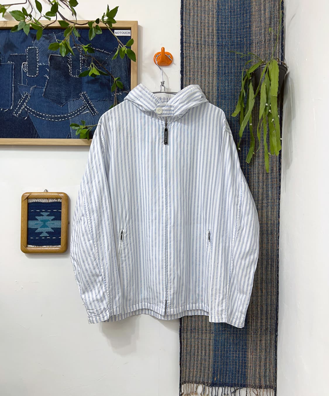 ALBATROSS CLUB    Stripe Hoodie Zip-Up  상품이미지1