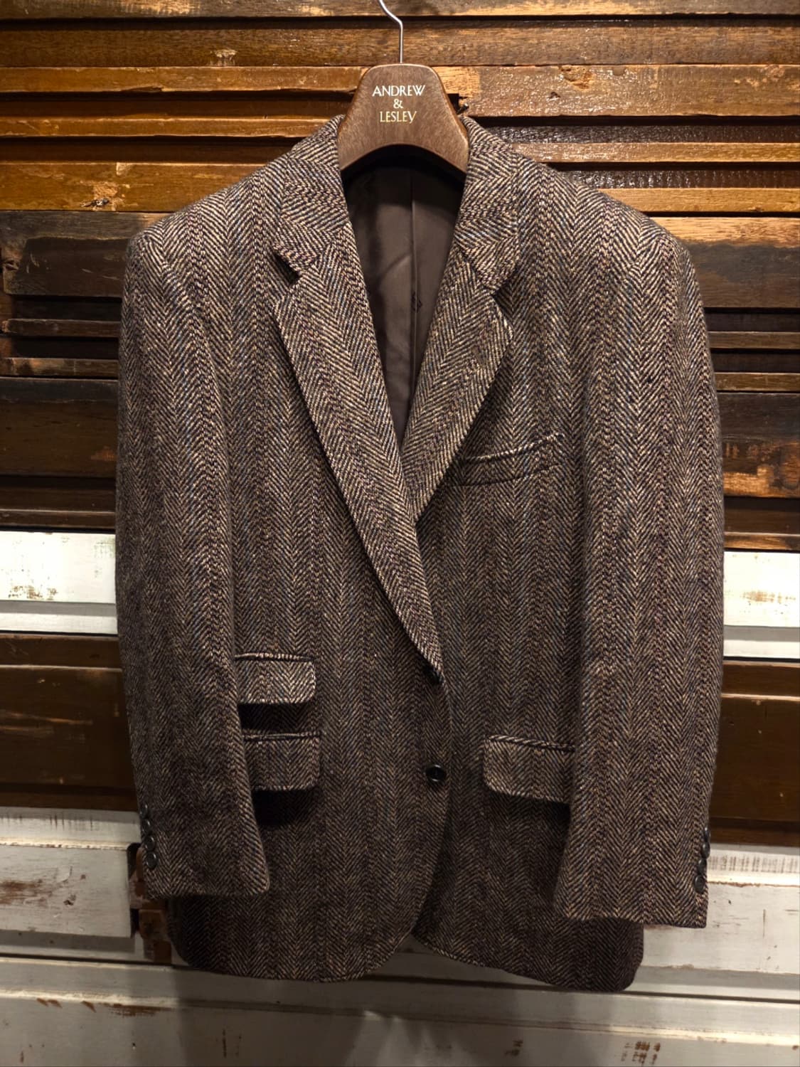 닥스 영국제 해리스트위드자켓  상품이미지1