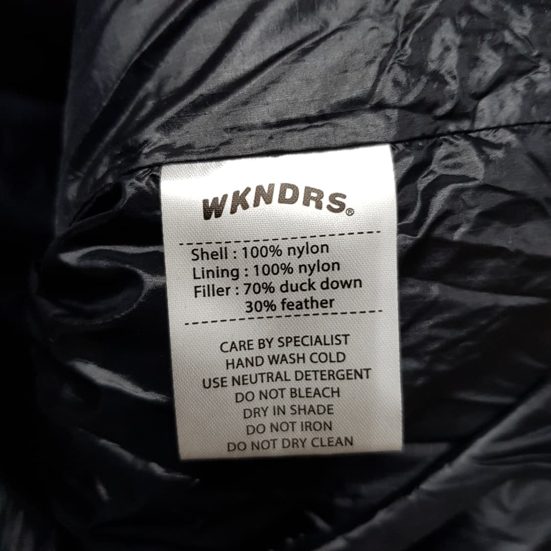 위켄더스 블랙 패딩 XL사이즈  상품이미지4