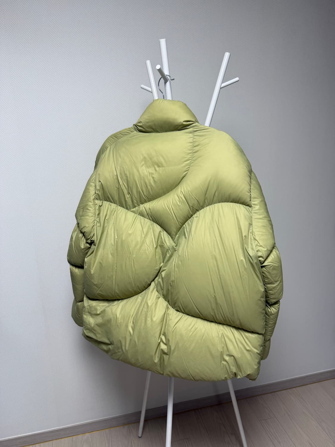 Yeah 구스다운 패딩 (2사이즈 / 라임) 상품이미지5