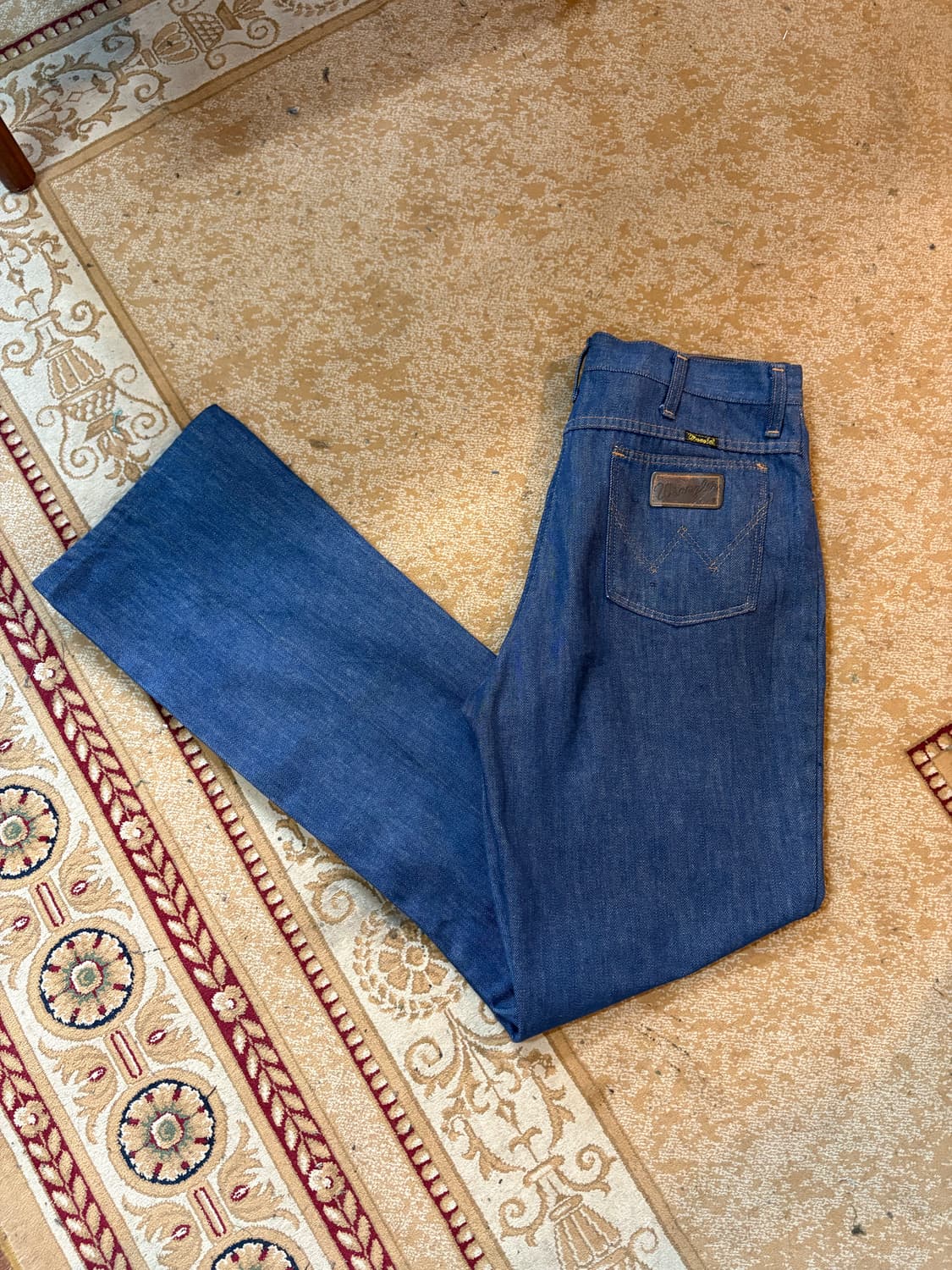 70-80‘s USA Wrangler Boot-Cut Denim pant 상품이미지10