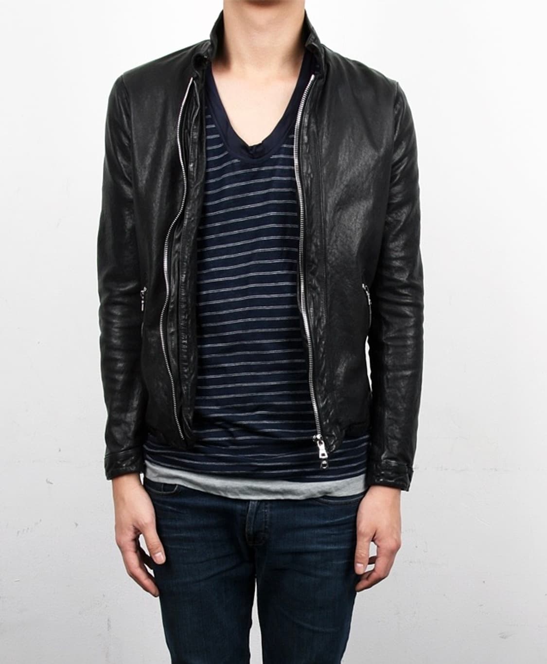 not CCP, but quality 램스킨 레더자켓 상품이미지1