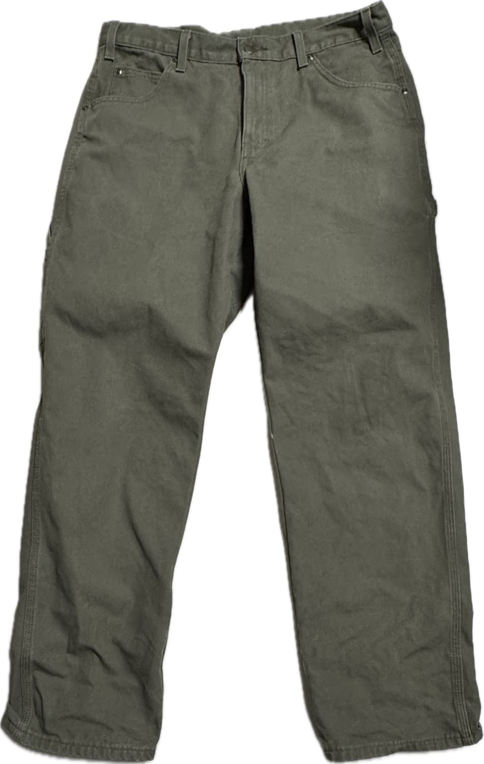 디키즈 1939 덕 캔버스 카펜터 워크 팬츠 Moss Green 34x3 상품이미지1