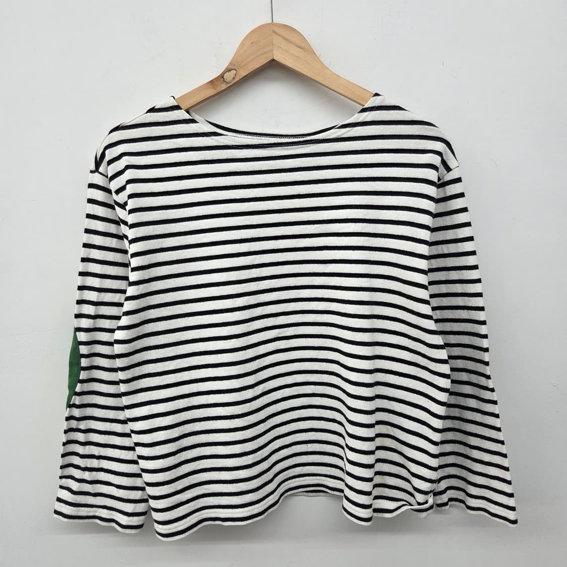 빔즈 스트라이프 긴팔 티셔츠 여m 상품이미지2