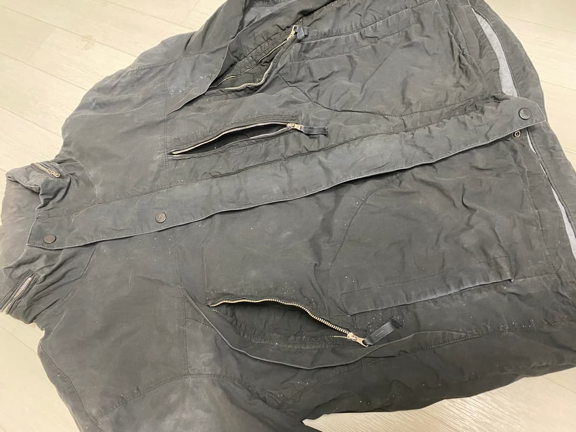 c.p.company waxed jacket(size L) 상품이미지3