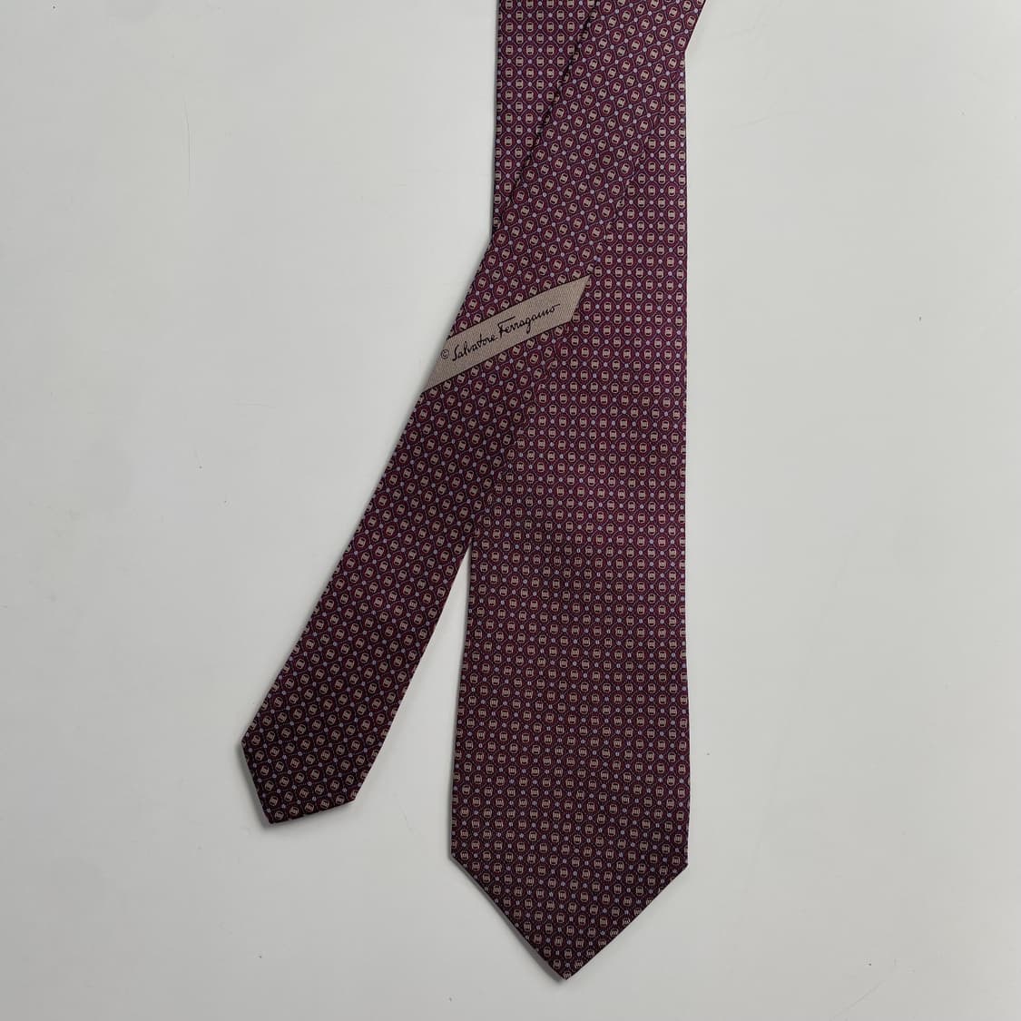 페레가모(Ferragamo) 넥타이 정품명품 8.1cm 상품이미지2