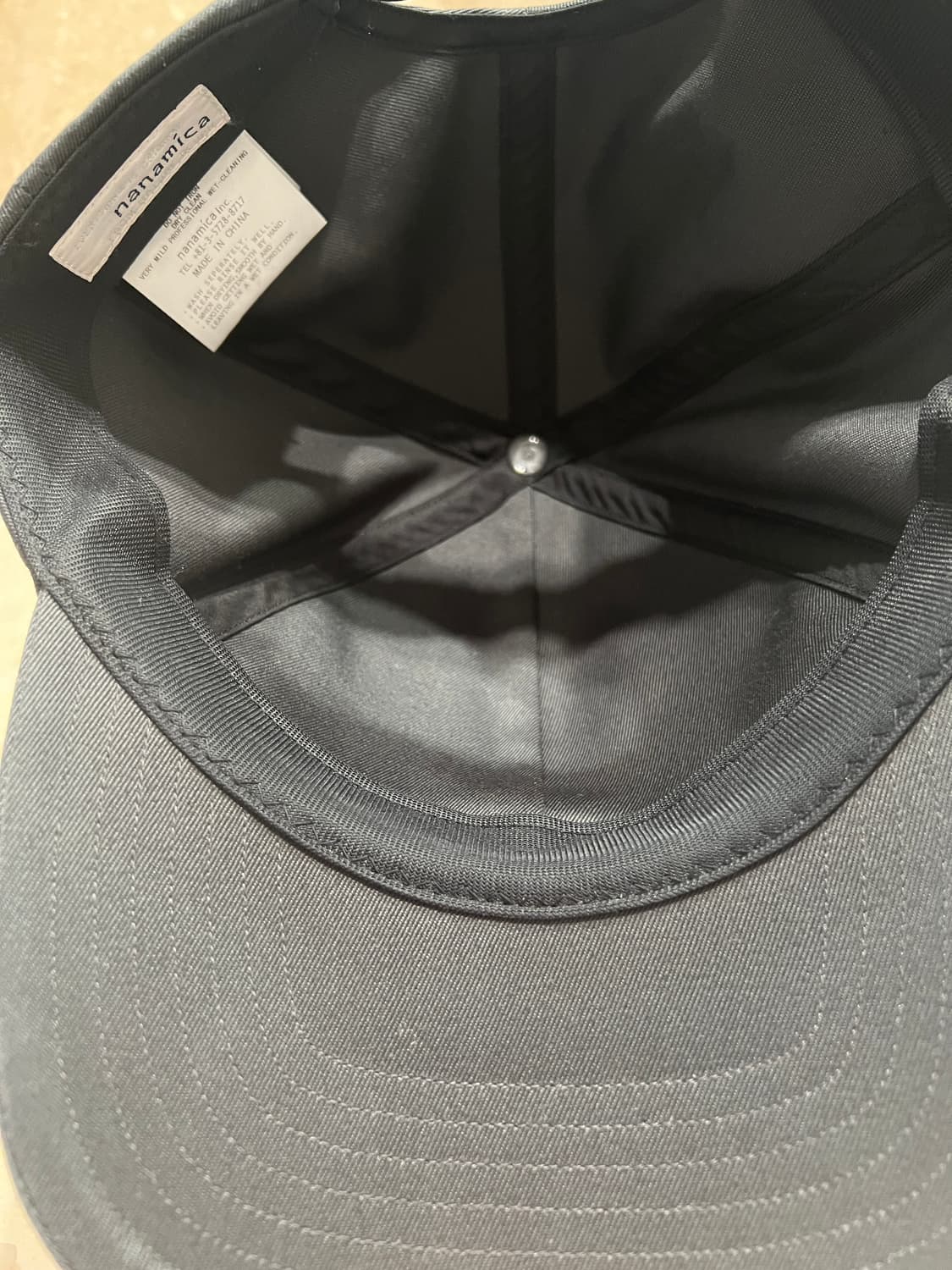 나나미카 치노 캡 그레이 상품이미지3