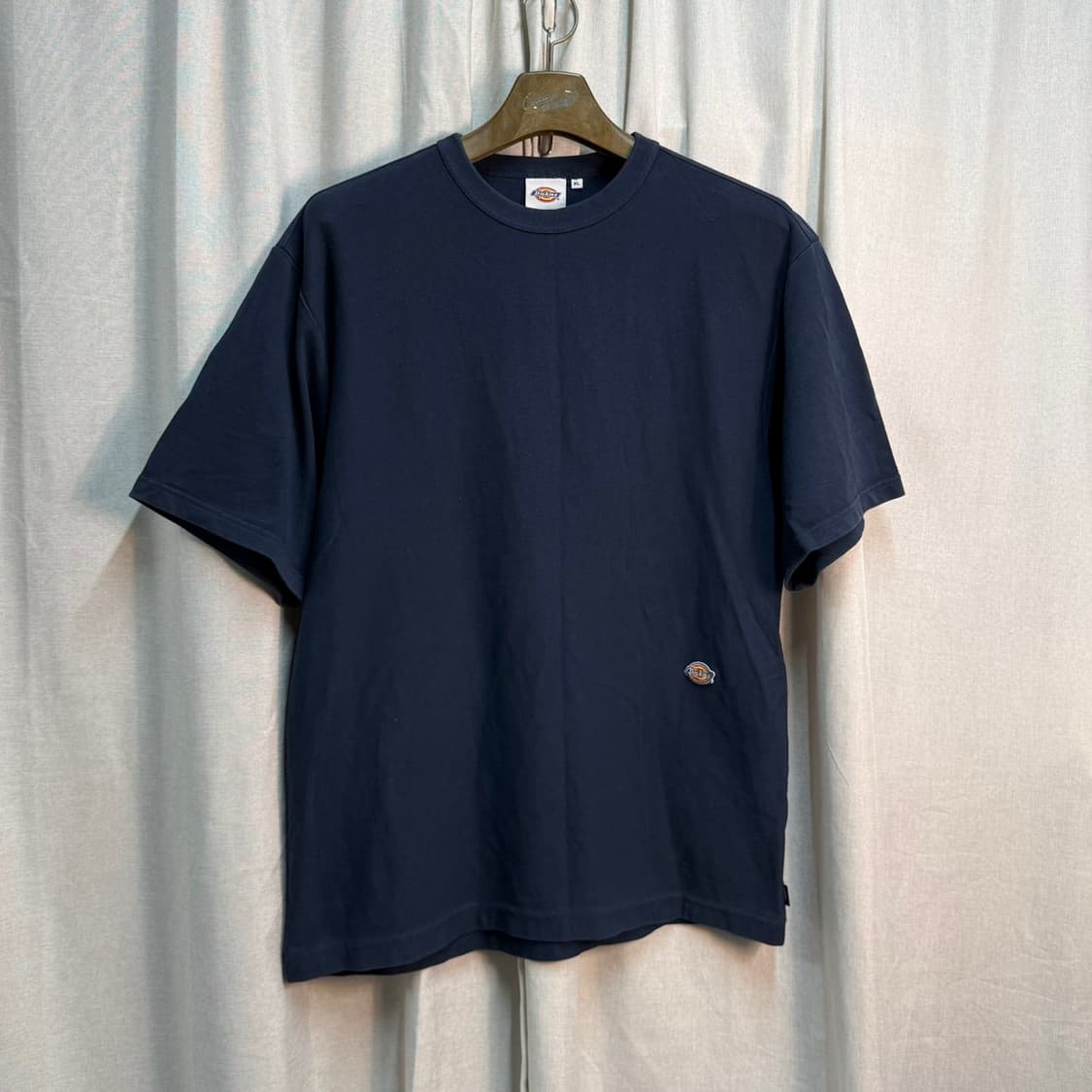 XL 디키즈(Dickies) 로고 패치 빈티지 반팔 티셔츠 상품이미지1