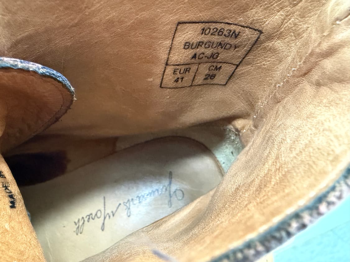 장까를로모렐리 남성 부츠 260 상품이미지7