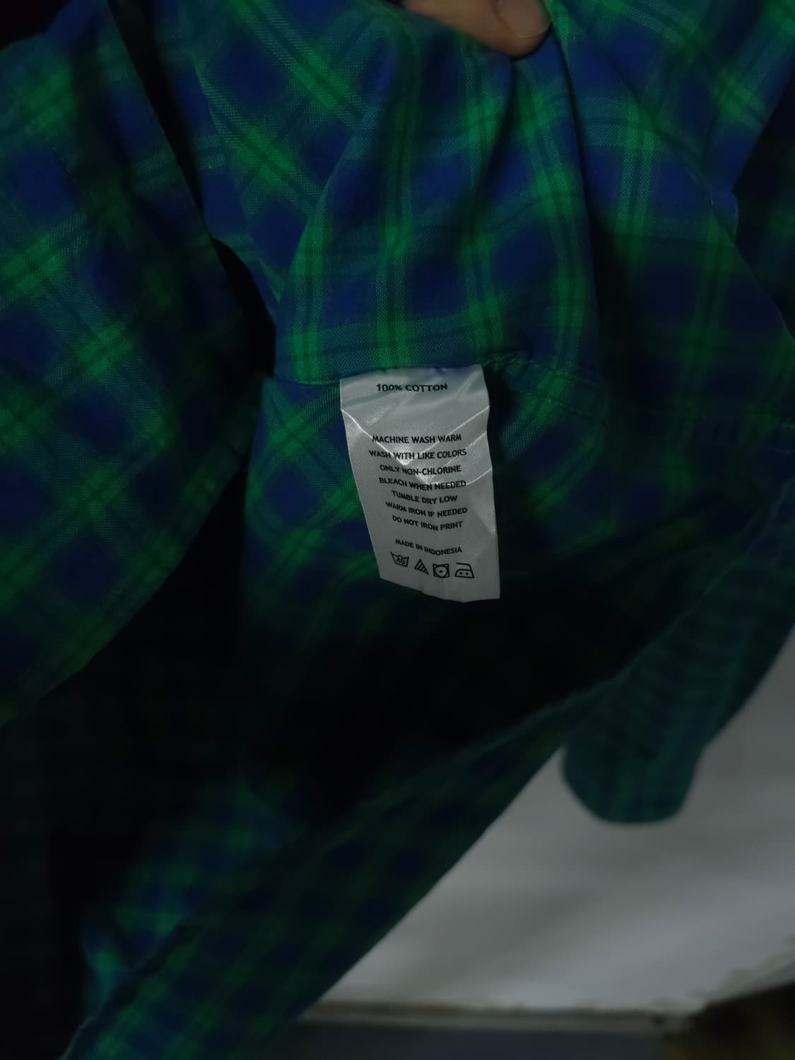 폴로 랄프로렌 체크 남방 M 상품이미지7