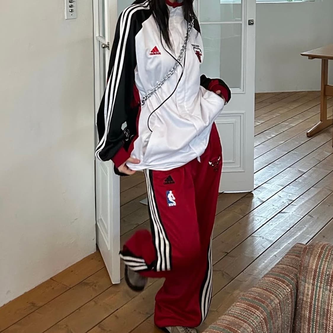 아디다스 NBA 시카고불스 셋업 상품이미지1