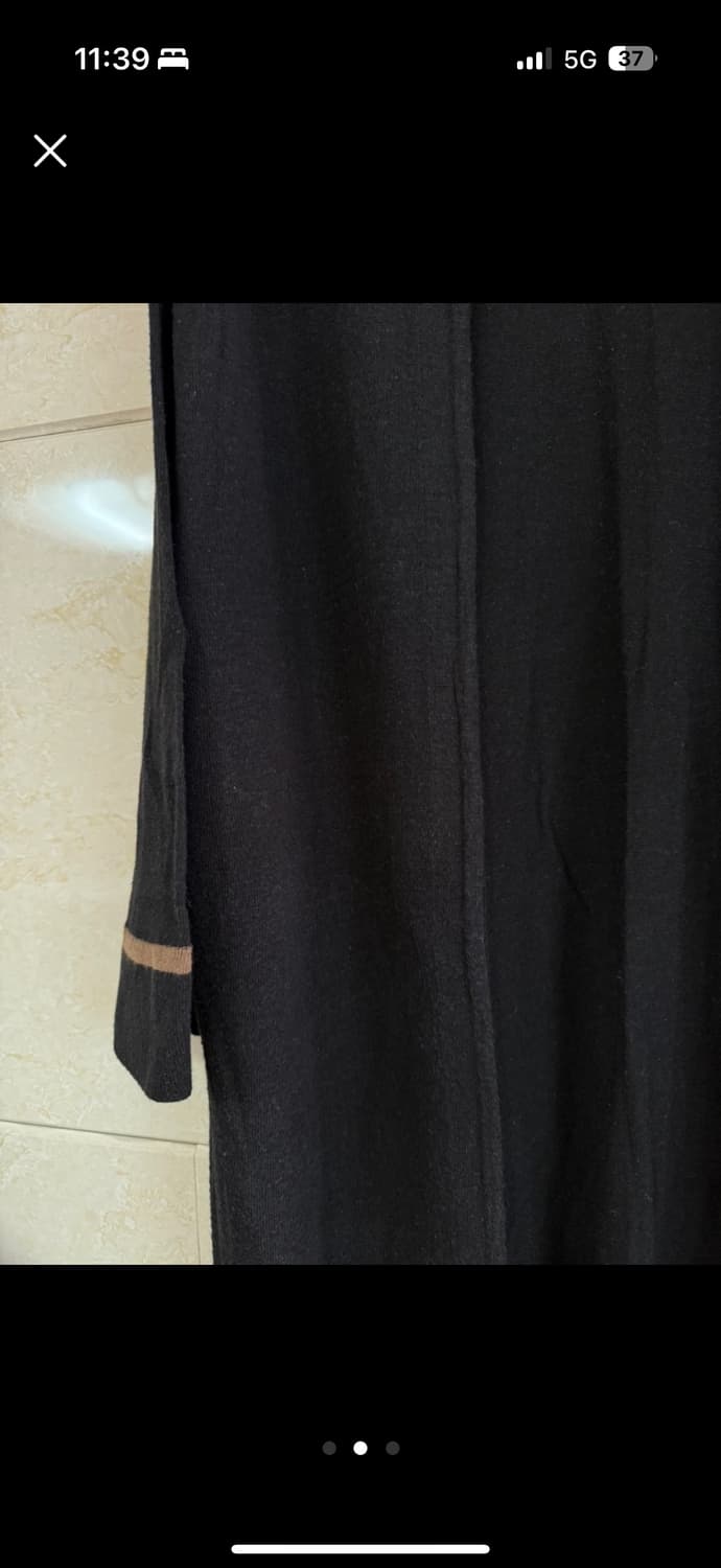 블랙 롱 가디건 상품이미지2