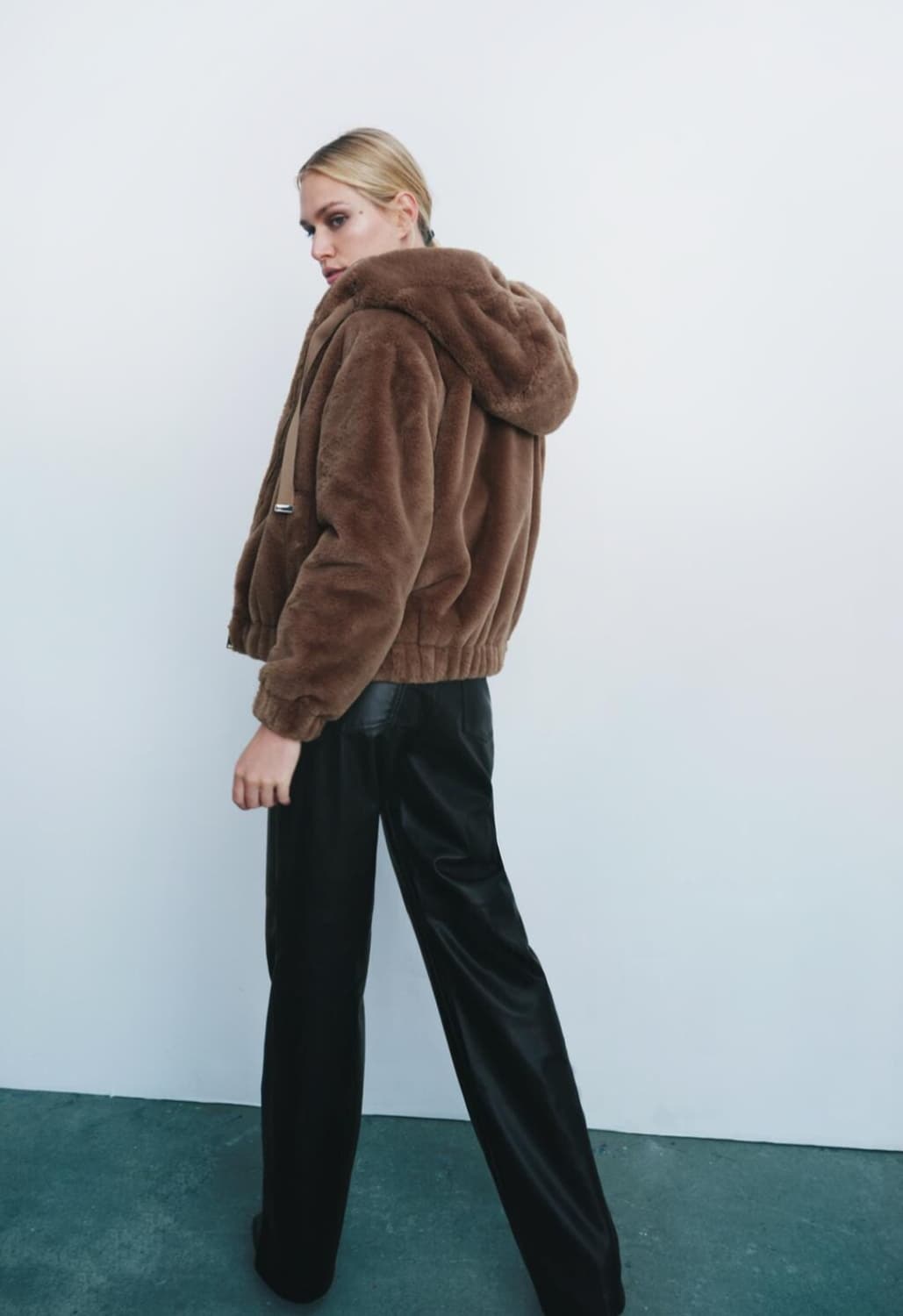 자라 에코퍼 후드 점퍼 M사이즈 상품이미지2