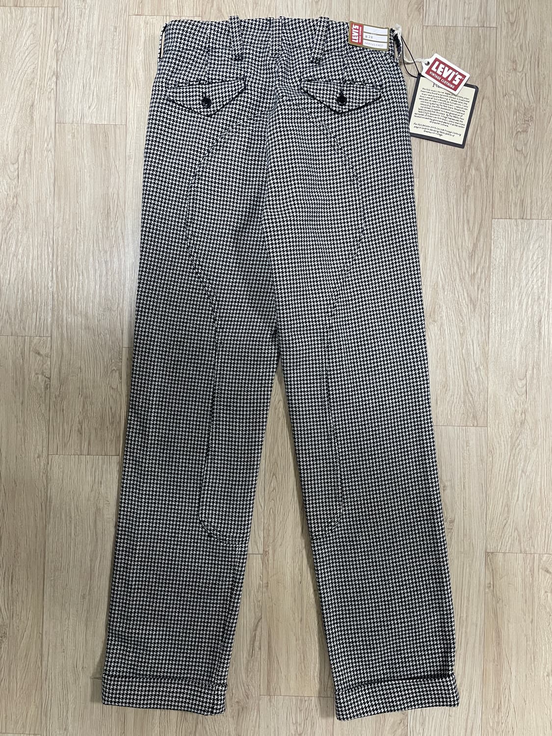 27) 리바이스 LVC 하운드투스 체크 매키노팬츠(새제품)RRL&폴로 상품이미지3