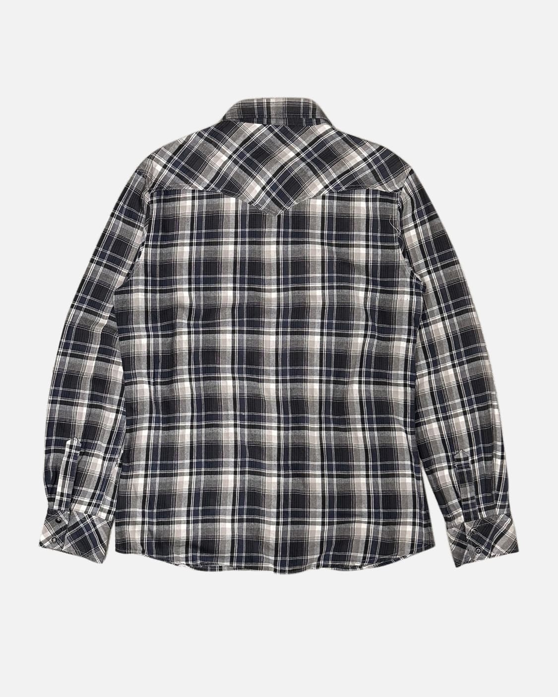 GILEVANS patch logo western shirt 상품이미지4
