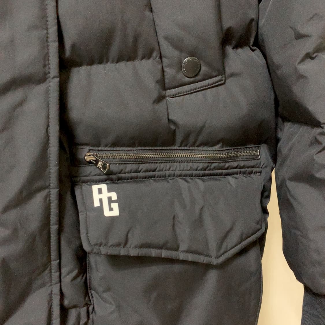 파리게이츠 라쿤 퍼 롱패딩 구스 다운 블랙 후드 거위 털 화이트 라인 0 상품이미지8