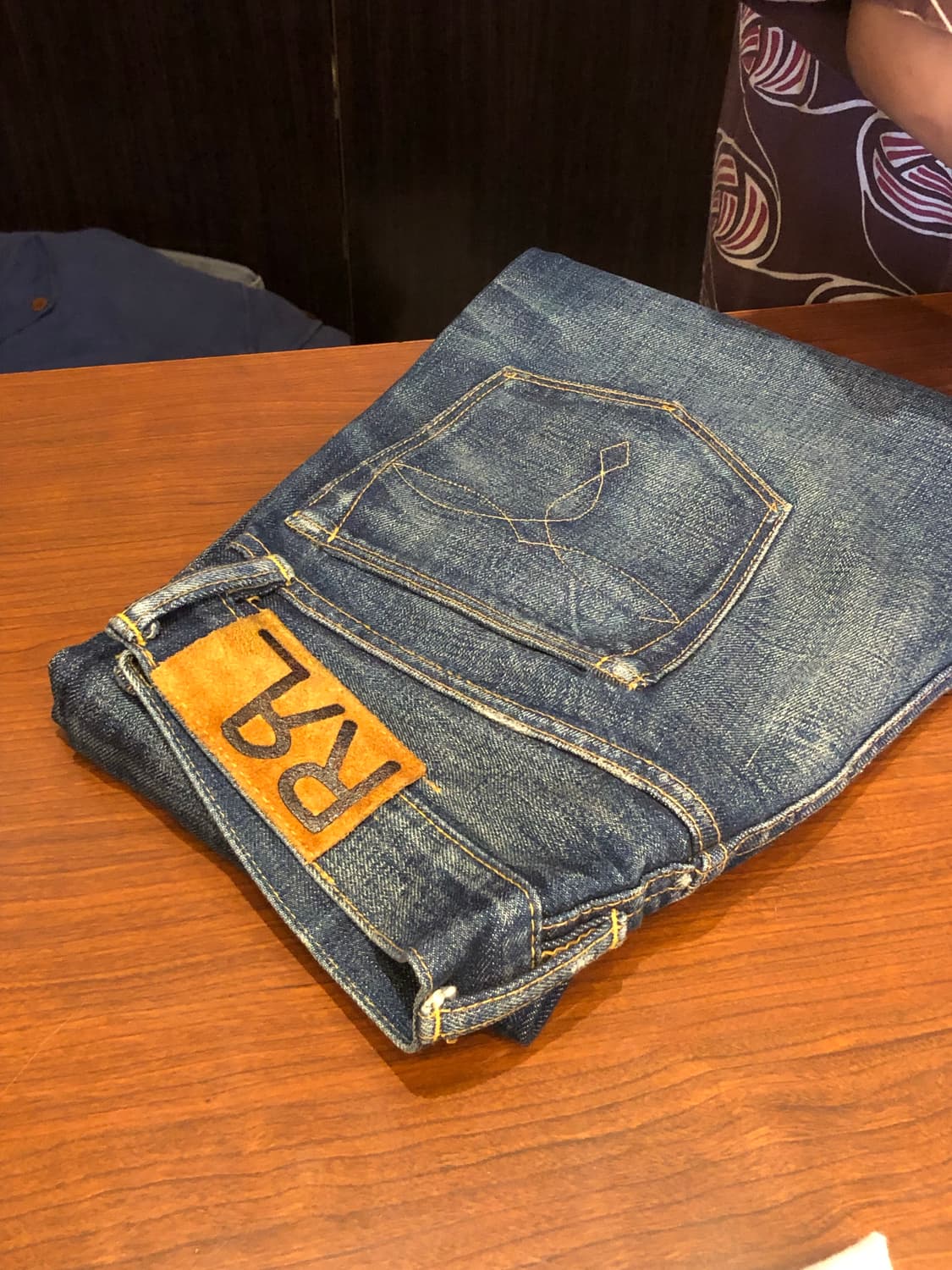 rrl 더블알엘 슬림 스트레이트 핏 28 데님  상품이미지4