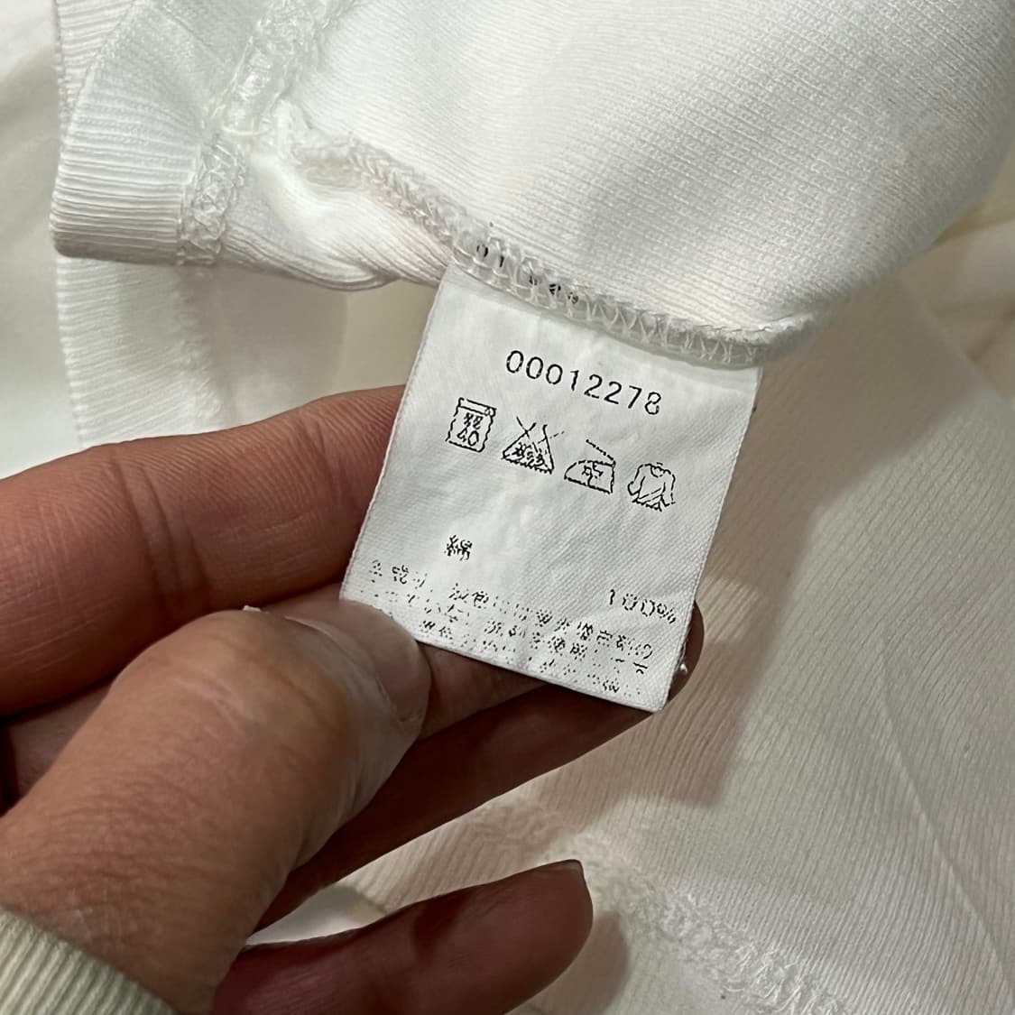  아네스베 U넥 반팔티 y16085 상품이미지6