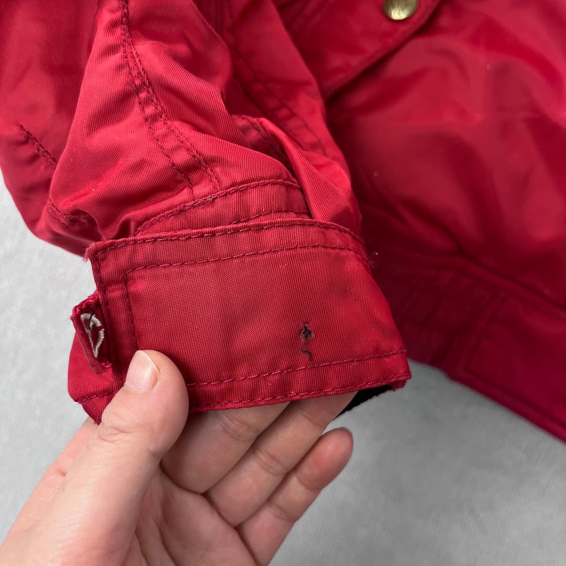 100 옐로우콘 나일론 레이싱 자켓 상품이미지6