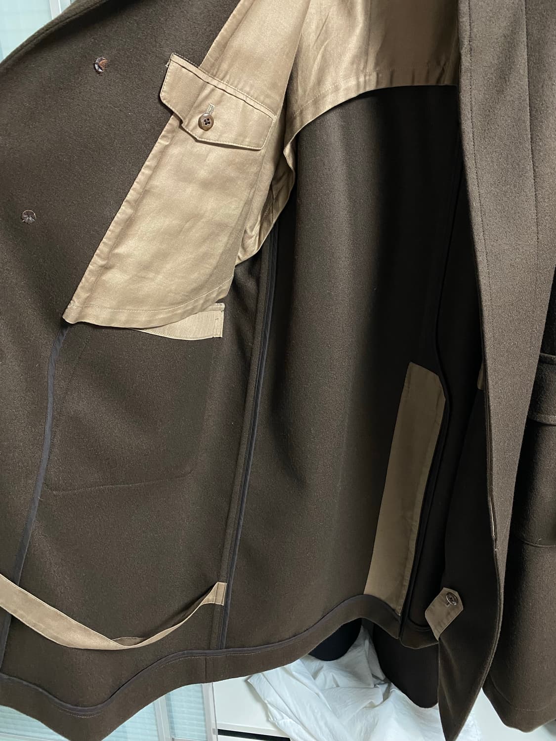 캡틴선샤인 ships 별주 트래블러 코트 브라운 40사이즈 상품이미지4