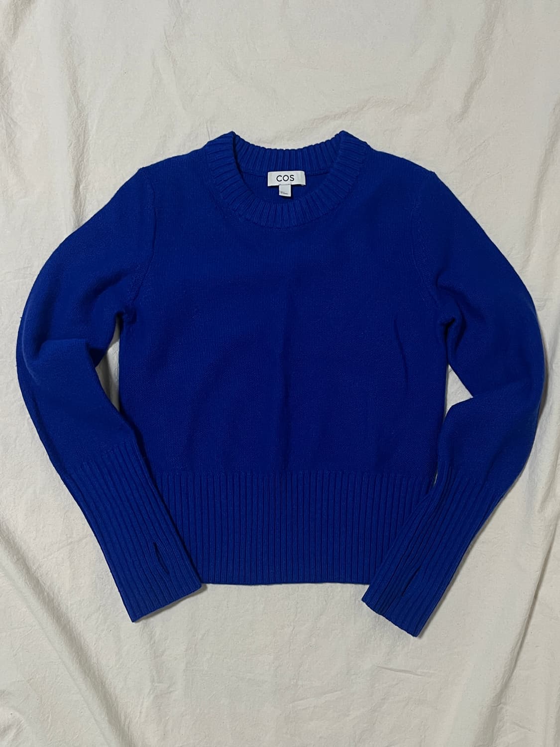 Cos 코스 크롭 울 니트 상품이미지1