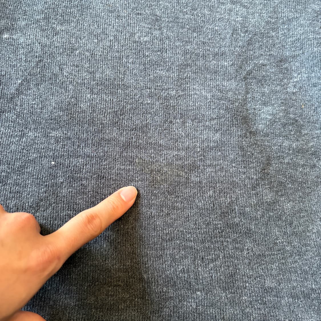 폴로 정품 그레이 반집업 니트 상품이미지9