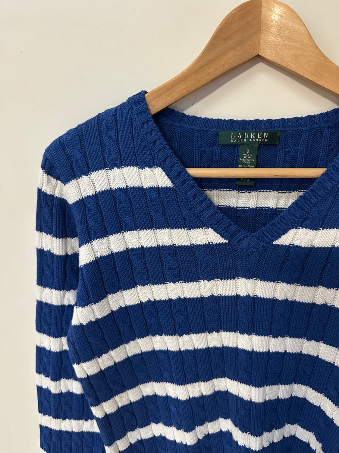 랄프로렌 스트라이프 니트  상품이미지3