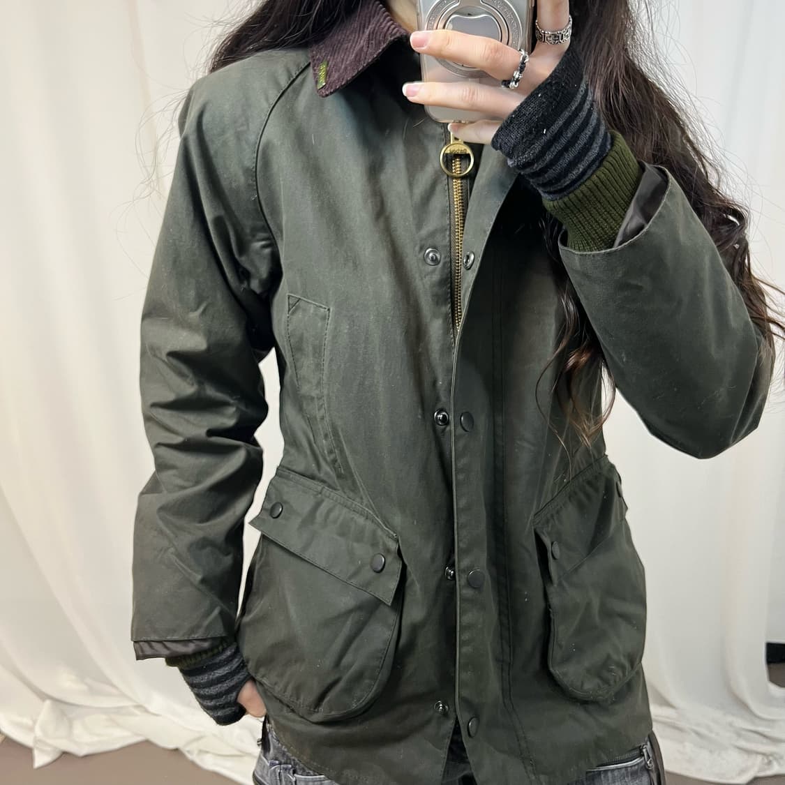 Barbour Bedale Wax Jacket 상품이미지3