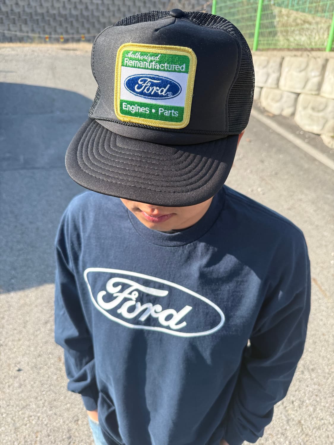 Ford racing 아메리칸 빈티지 포드 트러커 캡 상품이미지1